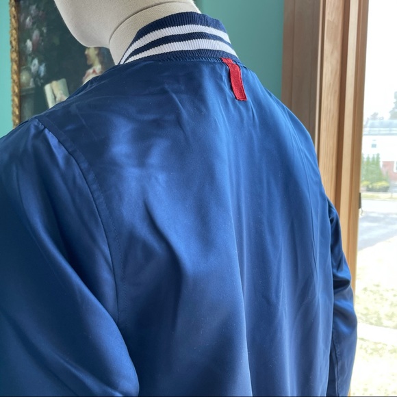 Del Toro, New, Men, Satin Bomber Reversible Jacket - Picture 6 of 13